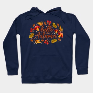 Hello Autumn Mushroom Hoodie